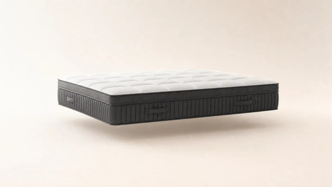 The two halves of the mattress
