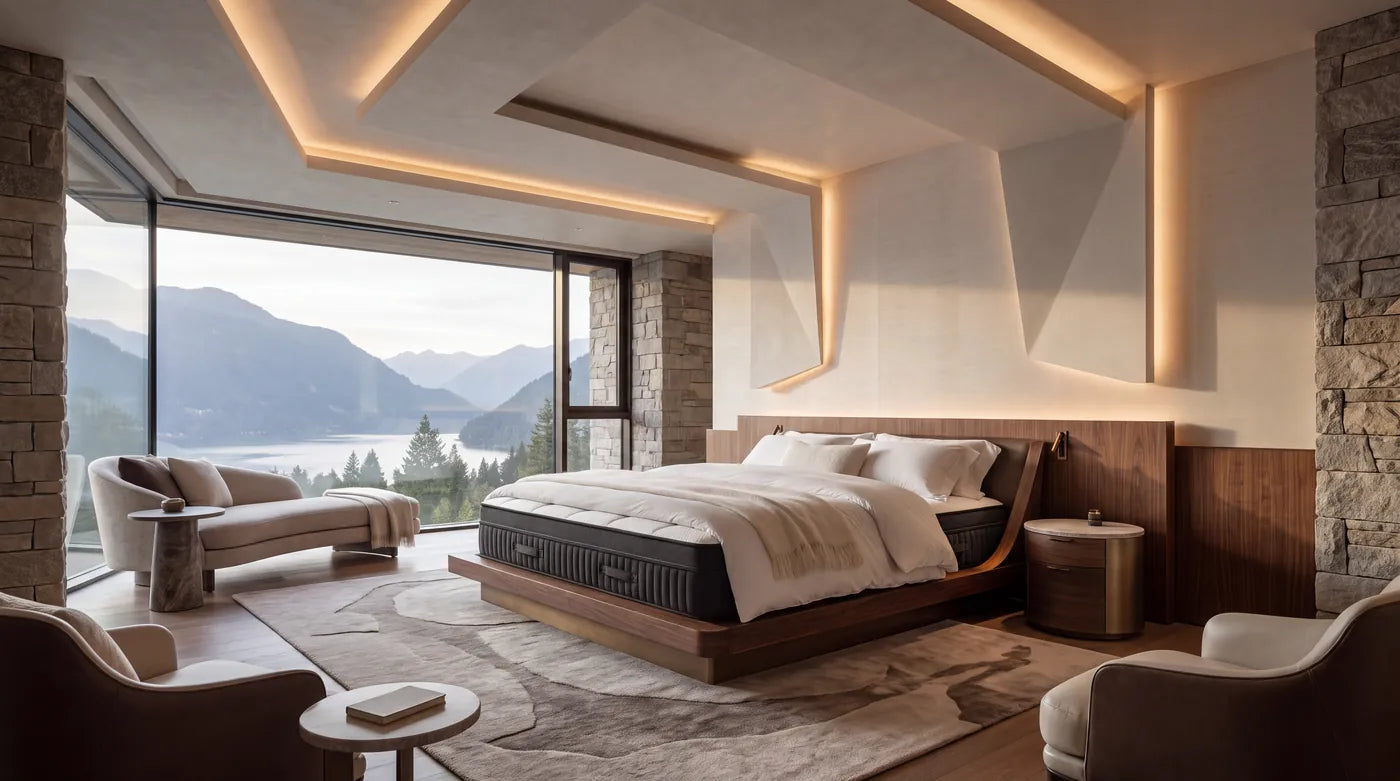 Suite with a lake view
